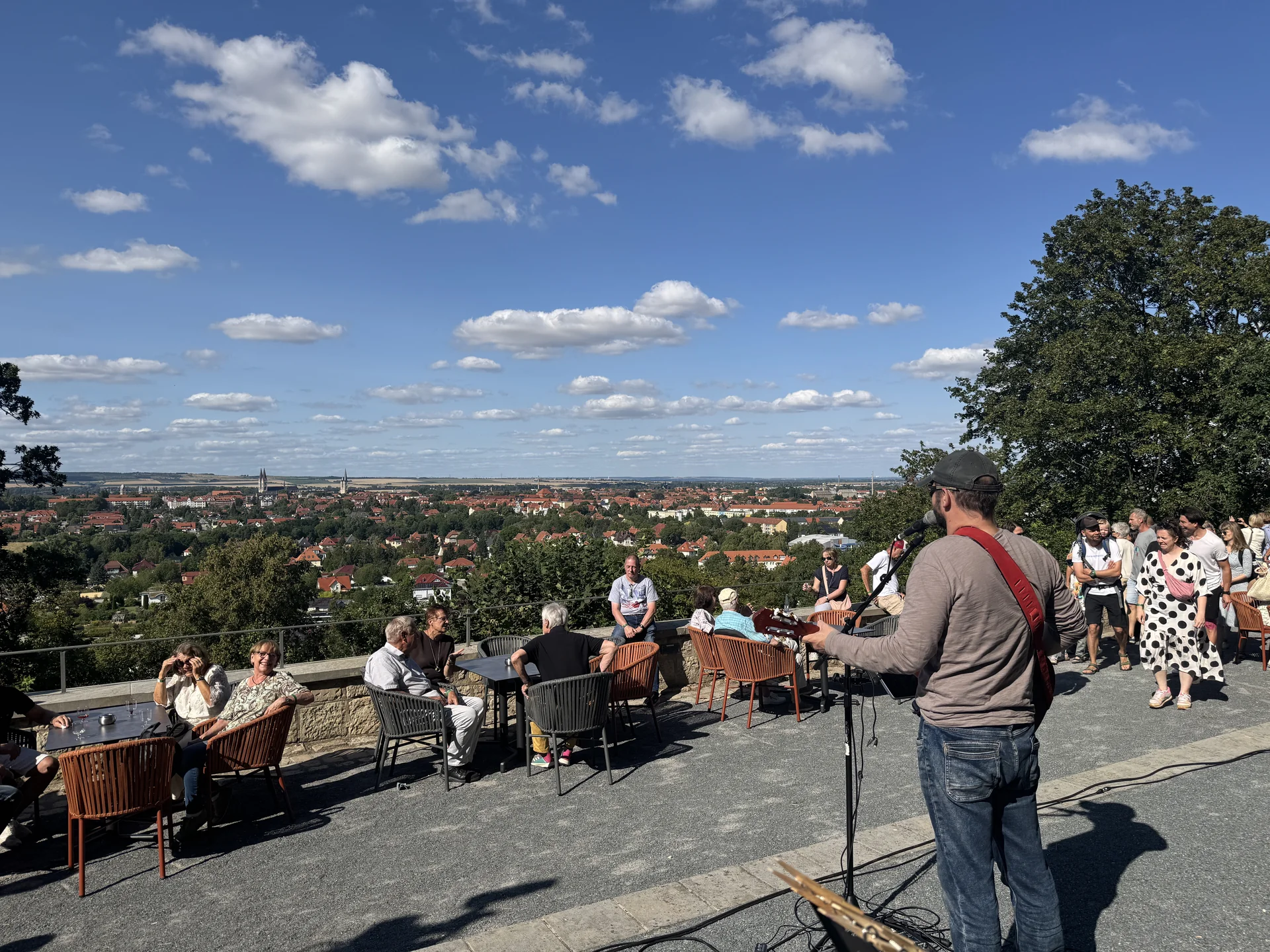 Musizieren mit schöner Aussicht